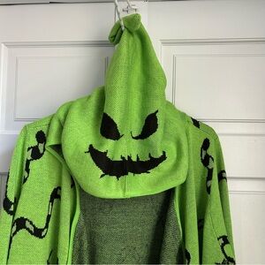 Disney Her Universe Nightmare Before Christmas Oogie Boogie XL Cardigan Sweater